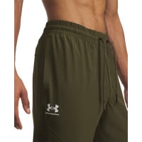 Under Armour Vibe Woven Trainingsbroek Donkergroen Wit