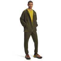 Survêtement tissé extensible Under Armour vert blanc