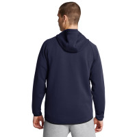 Under Armour Unstoppable Fleece Trainingspak Full-Zip Donkerblauw Zwart