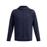 Under Armour Unstoppable Fleece Trainingspak Full-Zip Donkerblauw Zwart