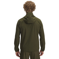 Survêtement tissé extensible Under Armour vert blanc