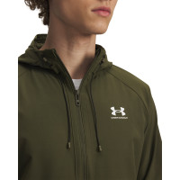Survêtement tissé extensible Under Armour vert blanc