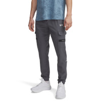 Pantalon cargo en tissu utilitaire Under Armour Tech gris blanc noir