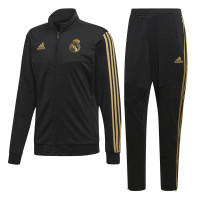 adidas Real Madrid Trainingspak 2019-2020 Zwart Goud