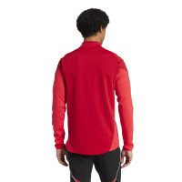 adidas Tiro 25 Competition Trainingspak Full-Zip Rood Zwart Wit