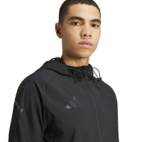 adidas Tiro 25 Vis Tech Pro Hooded Trainingsjack Zwart