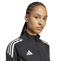 adidas Tiro 25 Competition Trainingsjack Dames Zwart Grijs Wit