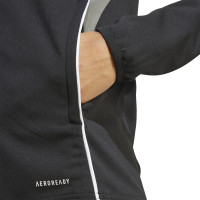 adidas Tiro 25 Competition Trainingspak Full-Zip Dames Zwart Wit Grijs