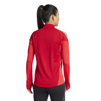 Haut d'entraînement adidas Tiro 25 Competition 1/4-Zip pour Femmes, rouge
