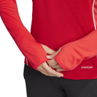 Haut d'entraînement adidas Tiro 25 Competition 1/4-Zip pour Femmes, rouge