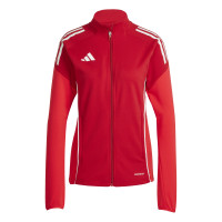 adidas Tiro 25 Competition Veste d'Entraînement Femmes Rouge Blanc