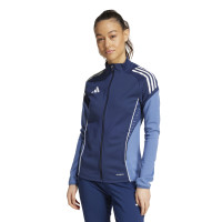 adidas Tiro 25 Competition Trainingsjack Dames Donkerblauw Wit