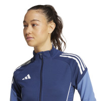 adidas Tiro 25 Competition Trainingspak Full-Zip Dames Donkerblauw Wit