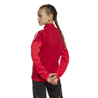 Survêtement adidas Tiro 25 Competition à fermeture éclair intégrale pour Enfants, rouge, noir, blanc