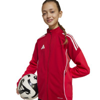adidas Tiro 25 Competition Trainingsjack Kids Rood Wit
