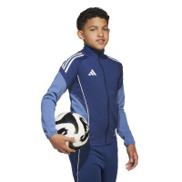 adidas Tiro 25 Competition Veste d'Entraînement Enfants Bleu Foncé Blanc