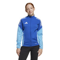 adidas Tiro 25 Competition Trainingspak Full-Zip Kids Blauw Lichtblauw Donkerblauw