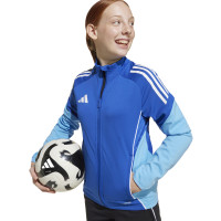 adidas Tiro 25 Competition Trainingspak Full-Zip Kids Blauw Lichtblauw Donkerblauw