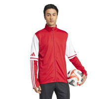 adidas Squadra 25 Veste d'Entraînement Rouge Blanc