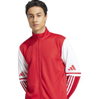 adidas Squadra 25 Veste d'Entraînement Rouge Blanc