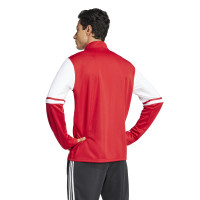 adidas Squadra 25 Haut d'Entraînement 1/4-Zip Rouge Blanc