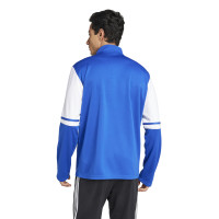 adidas Squadra 25 Haut d'Entraînement 1/4-Zip Bleu Blanc