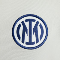 Nike Inter Milan Strike Trainingspak 1/4-Zip 2025-2026 Kids Lichtgrijs Donkerblauw Wit