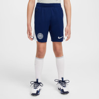 Nike Inter Milan Strike Trainingsbroekje 2025-2026 Kids Donkerblauw Wit