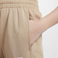 Nike Sportswear Poly Trainingspak Full-Zip Hooded Kids Beige Gebroken Wit