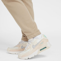 Nike Sportswear Poly Trainingspak Full-Zip Hooded Kids Beige Gebroken Wit