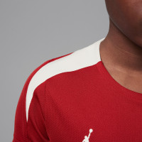 Nike Paris Saint-Germain x Jordan Strike Trainingsshirt 2024-2025 Kids Rood Wit