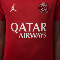 Nike Paris Saint-Germain x Jordan Strike Trainingsshirt 2024-2025 Kids Rood Wit