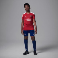 Nike Paris Saint-Germain x Jordan Strike Trainingsshirt 2024-2025 Kids Rood Wit