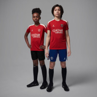 Nike Paris Saint-Germain x Jordan Strike Trainingsshirt 2024-2025 Kids Rood Wit