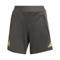 adidas Real Madrid Short d'Entraînement 2025-2026 Femmes Gris Vert Clair