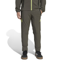 adidas Real Madrid Vis Tech Pantalon Enfants Gris Vert Clair