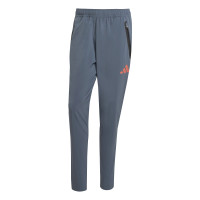 adidas Bayern München Vis Tech Trainingspak Full-Zip 2025-2026 Donkergrijs Oranje