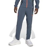 adidas Bayern Munich Vis Tech Survêtement Full-Zip 2025-2026 Enfants Gris Foncé Orange
