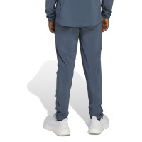 adidas Bayern Munich Vis Tech Survêtement Full-Zip 2025-2026 Enfants Gris Foncé Orange