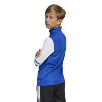 adidas Squadra 25 Trainingspak 1/4-Zip Kids Blauw Donkerblauw Wit