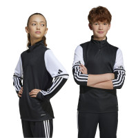 adidas Squadra 25 Haut d'Entraînement 1/4-Zip Enfants Noir Blanc