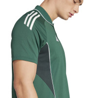 Polo de compétition adidas Tiro 25 vert foncé