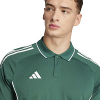 Polo de compétition adidas Tiro 25 vert foncé