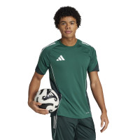 adidas Tiro 25 Competition Maillot d'Entraînement Vert Foncé Blanc