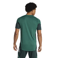 adidas Tiro 25 Competition Maillot d'Entraînement Vert Foncé Blanc