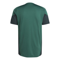 adidas Tiro 25 Competition Maillot d'Entraînement Vert Foncé Blanc
