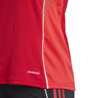 adidas Tiro 25 Competition Trainingsshirt Dames Rood Wit