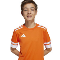 adidas Squadra 25 Tenue de Football Enfants Orange Blanc