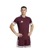 adidas Squadra 25 Tenue de Football Bordeaux Blanc