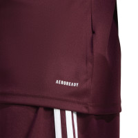 adidas Squadra 25 Tenue de Football Bordeaux Blanc